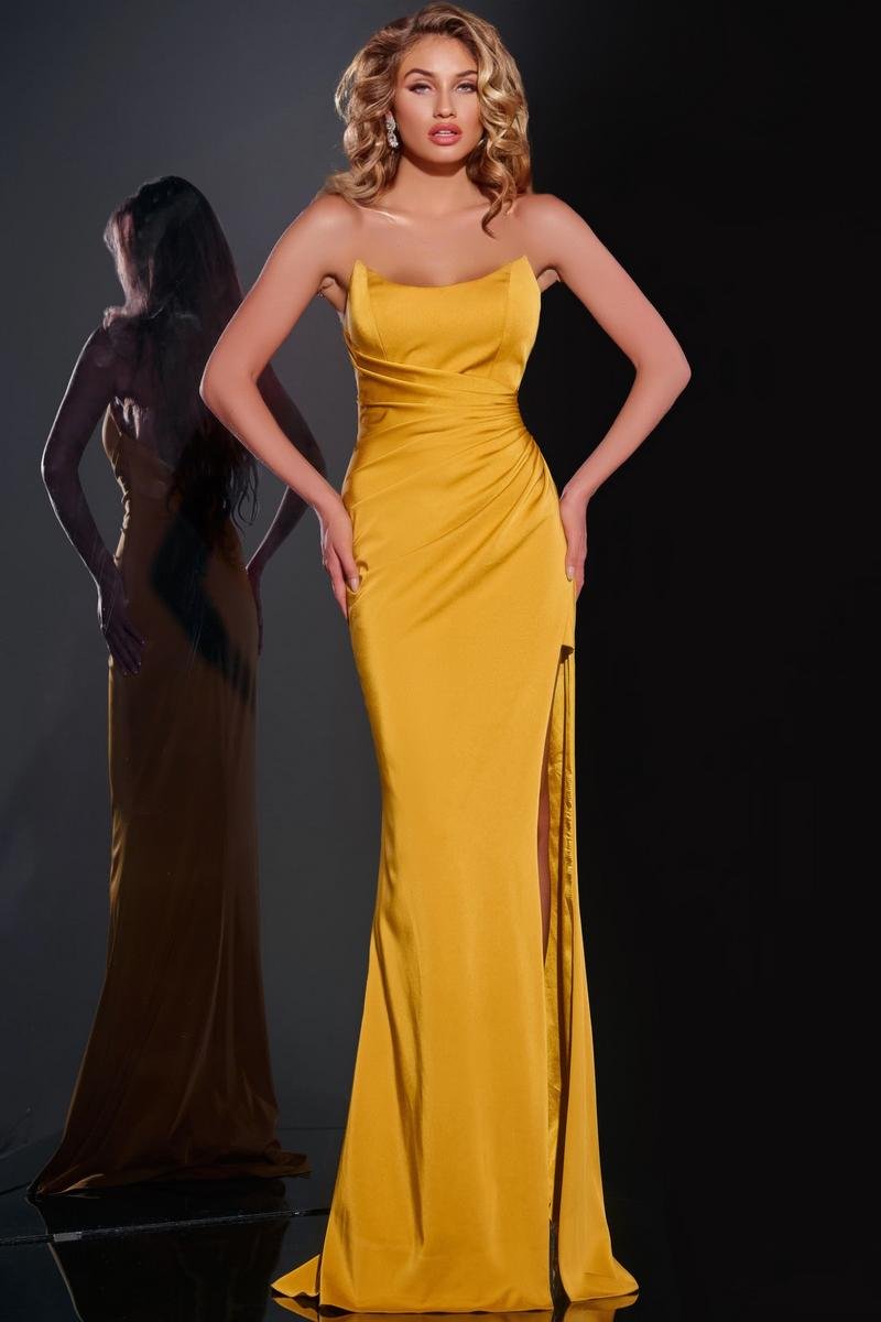 Jovani 42765 — Mustard