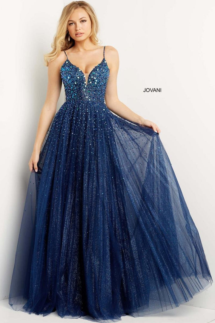Jovani 08408 — Navy