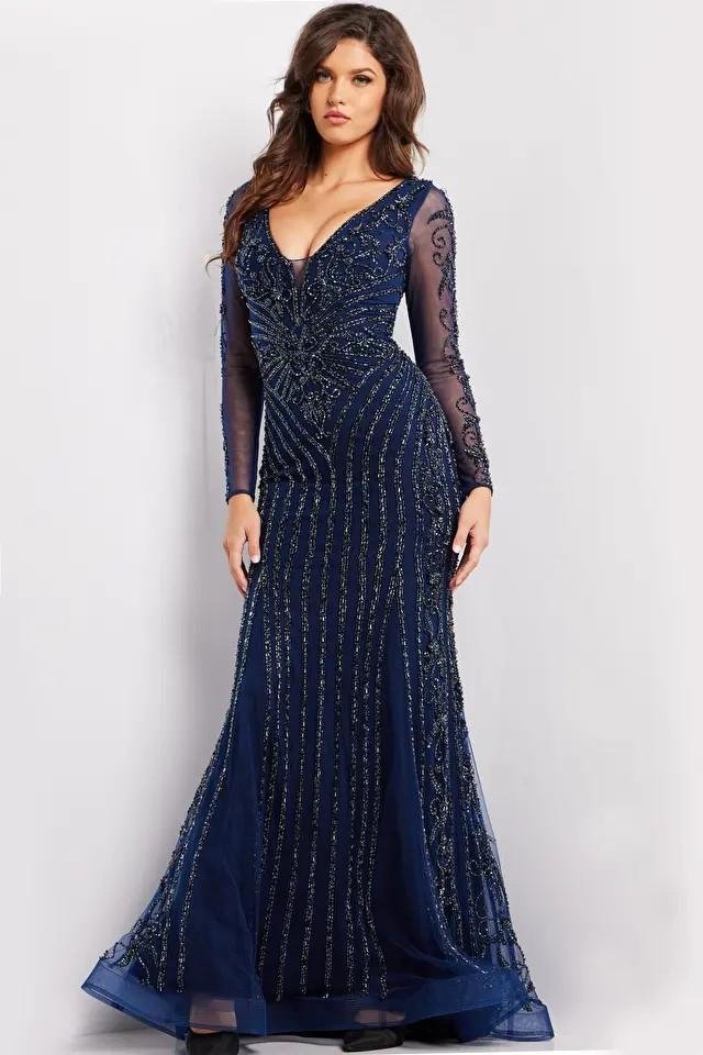 Jovani 24236 — Navy