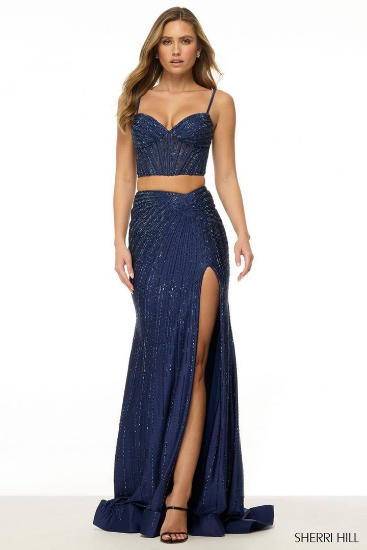 Sherri Hill 57126 — Navy