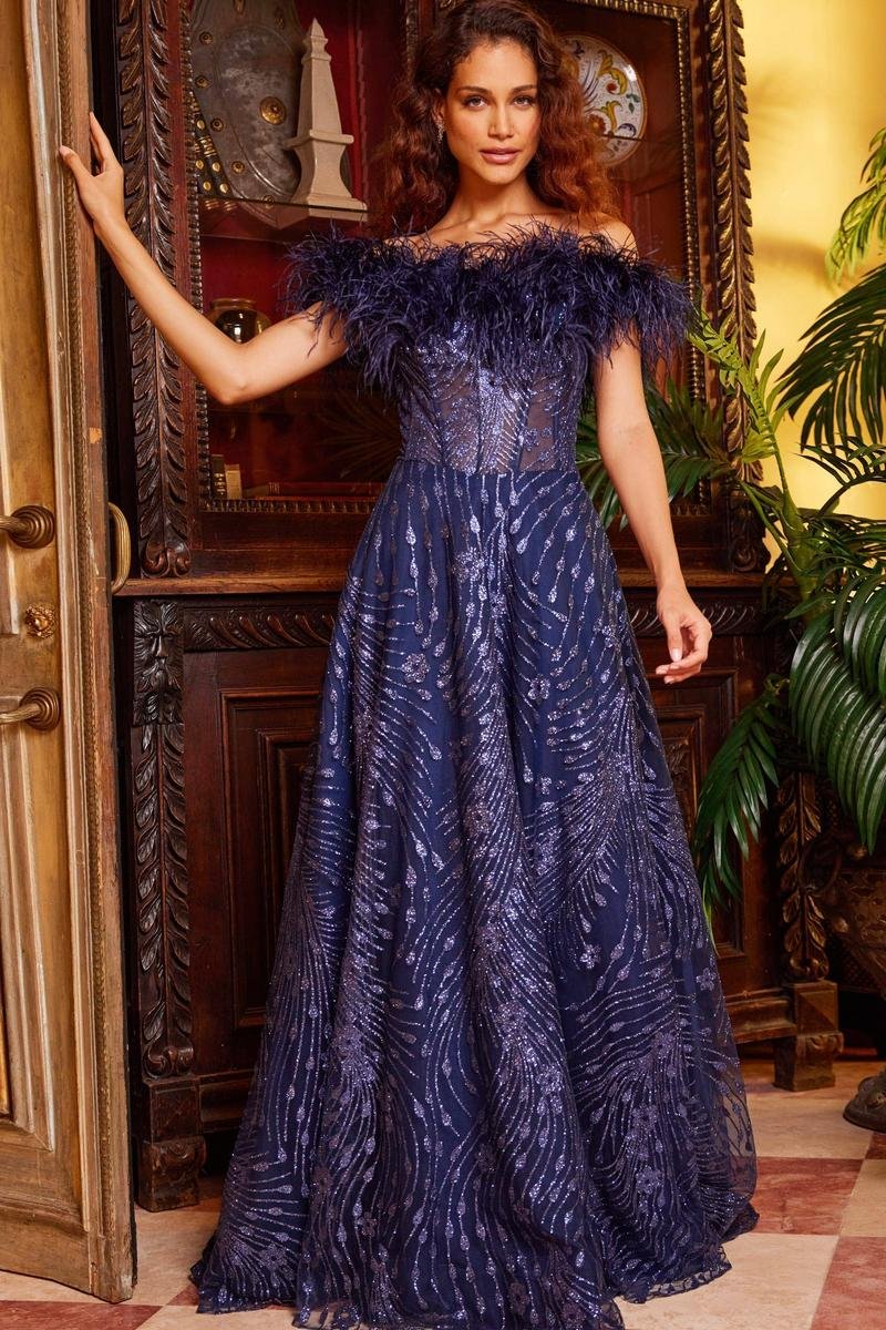 Jovani 23884 — Navy