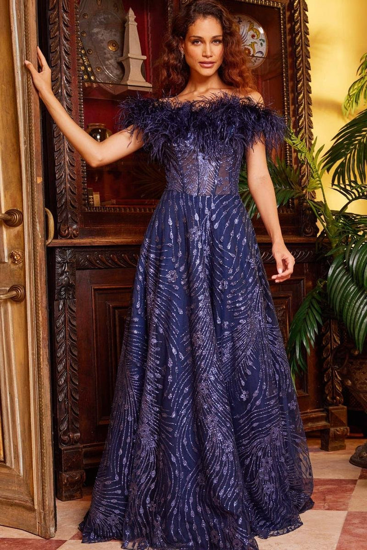 Jovani 23884 — Navy