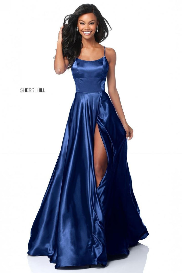 Sherri Hill 51631 — Navy