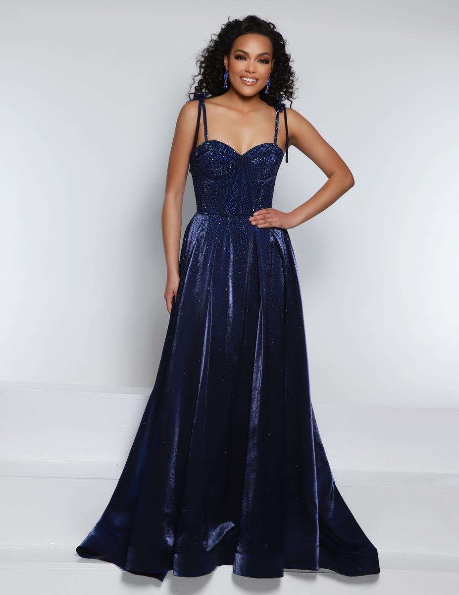 Kate Parker 25715 Navy Prom Dress
