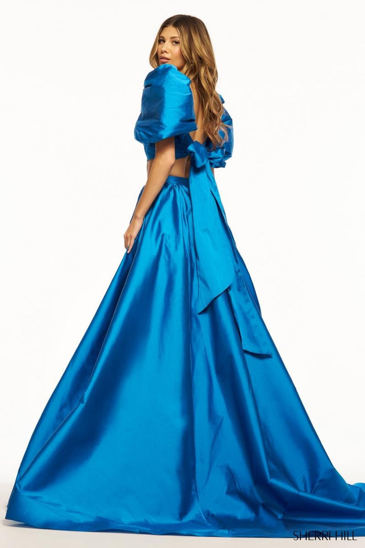 Sherri Hill 55630 Navy Prom Dress