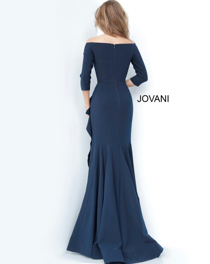 Jovani 00446 Navy Prom Dress