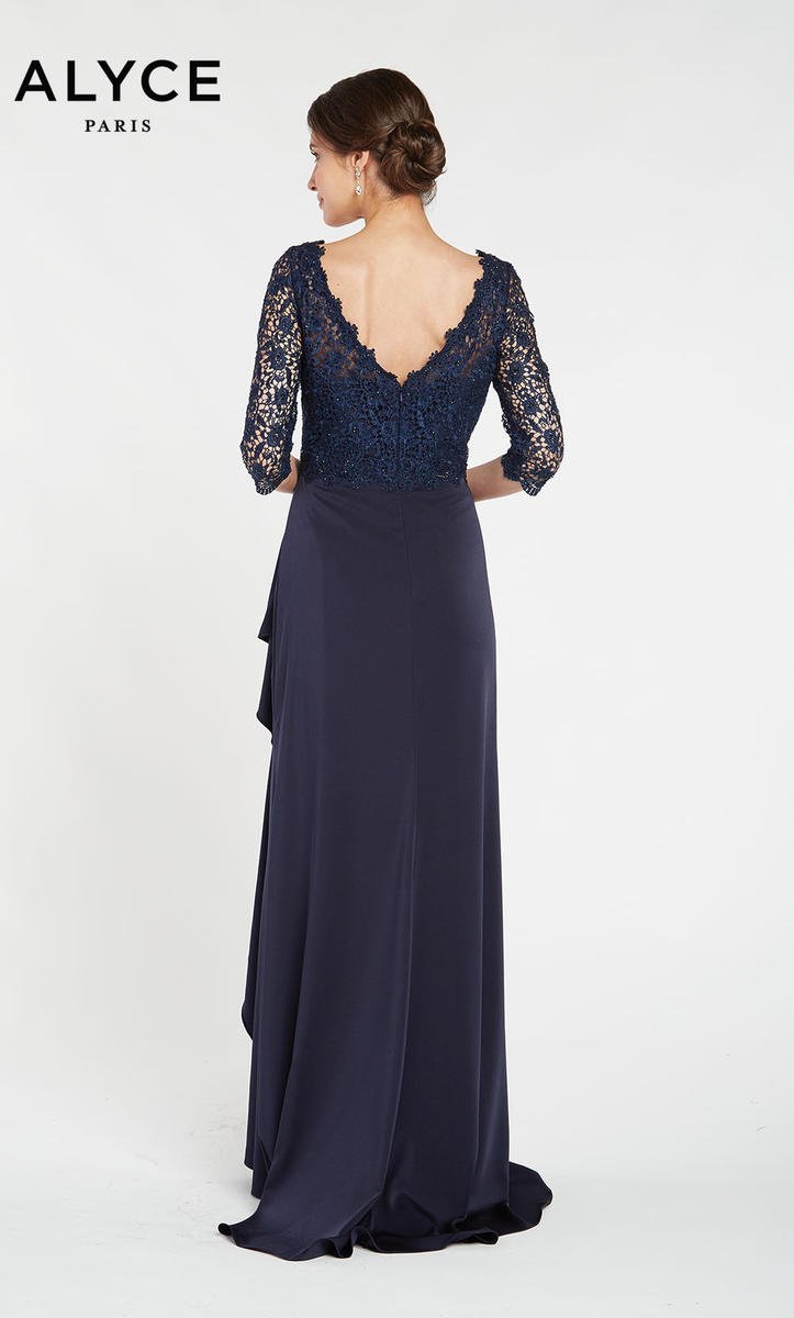 Alyce Paris 27242 Navy Prom Dress