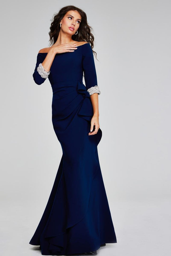 Jovani 42409 Navy Prom Dress