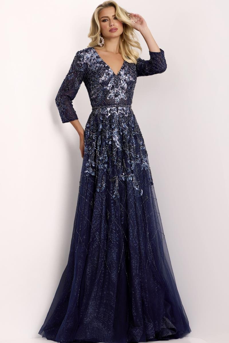 Jovani 38756 — Navy