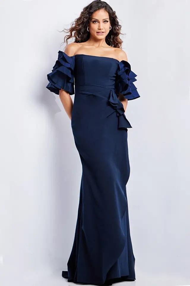 Jovani 37674 — Navy