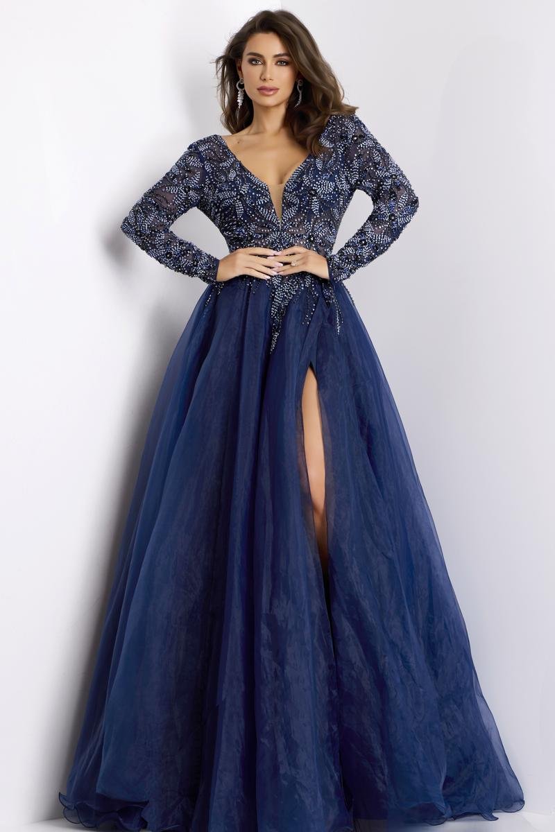 Jovani 39251 Navy Prom Dress