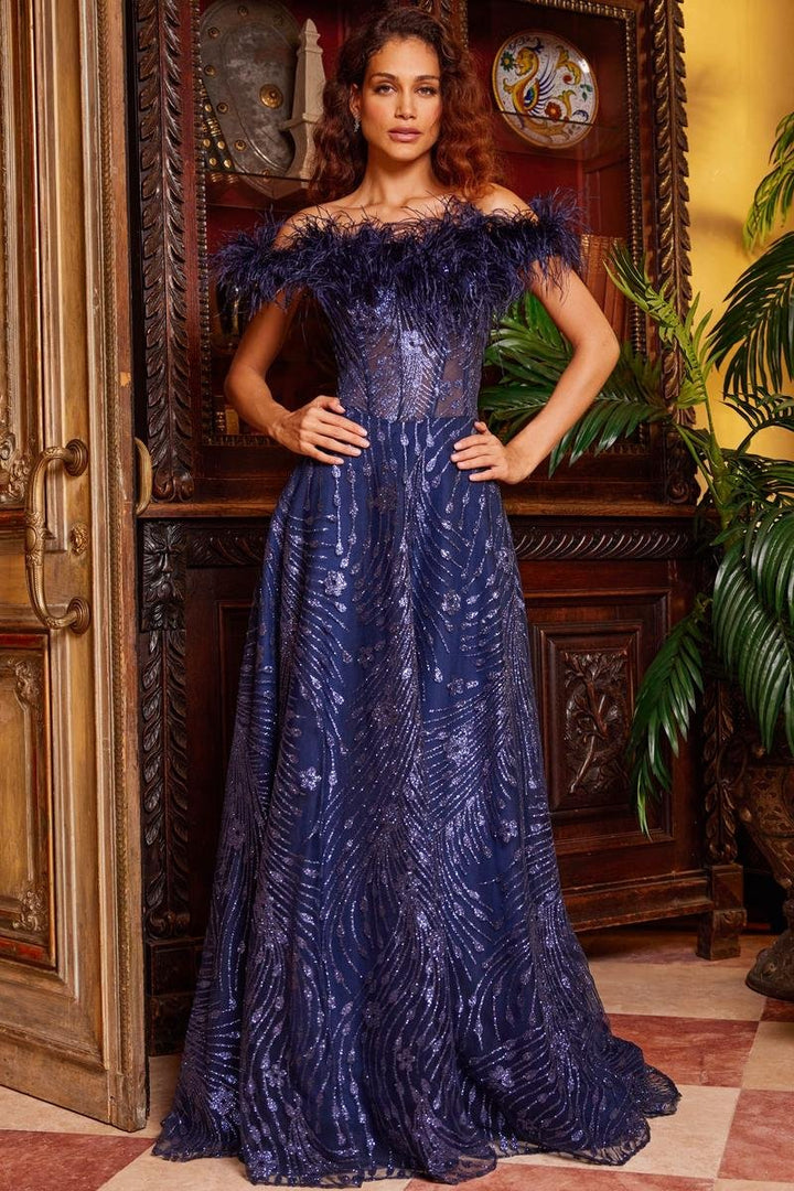 Jovani 23884 — Navy
