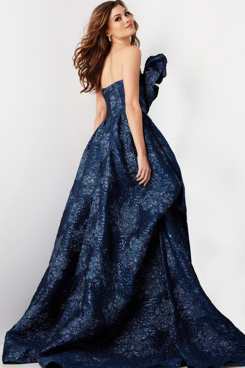 Jovani 26269 Navy Multi Prom Dress