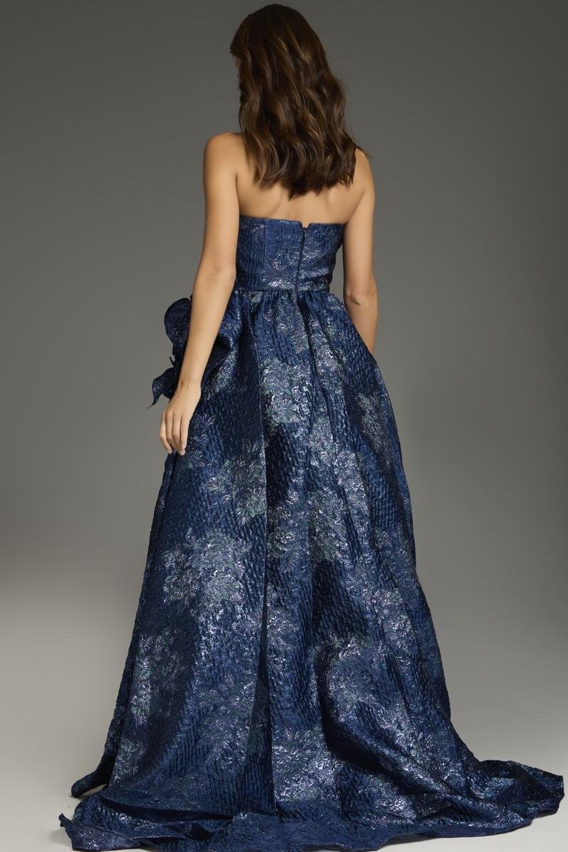 Jovani 26269 Navy Multi Prom Dress