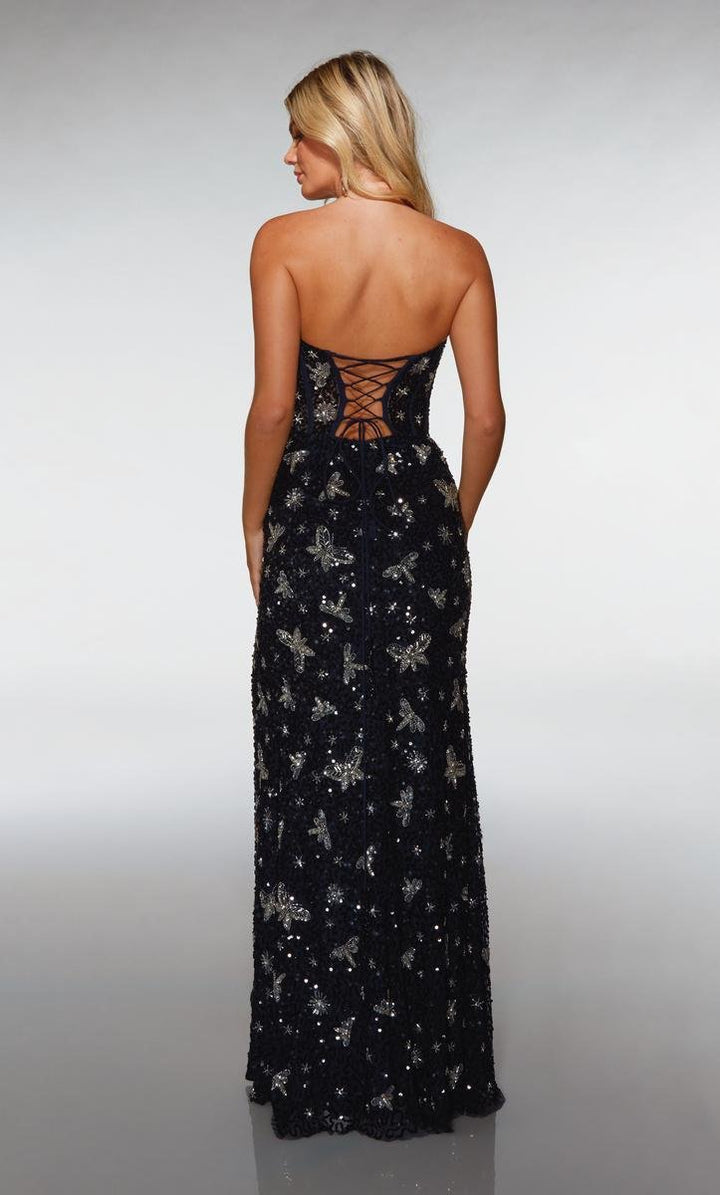 Alyce Paris 62098 — Navy-Silver