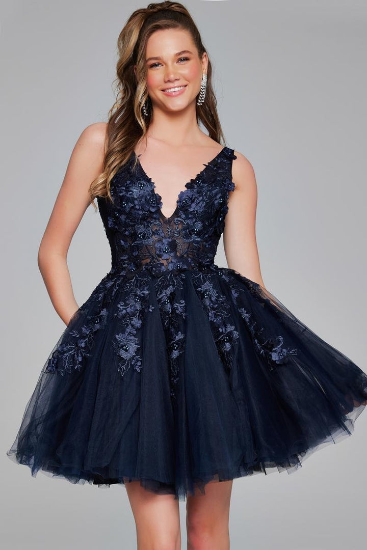 Jovani 63987 — Navyblack