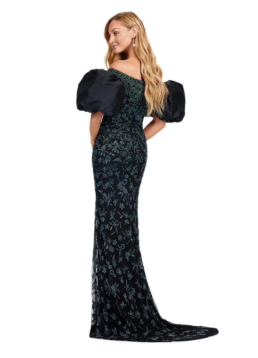 Ashley Lauren 11432 — Nebula Green/Black