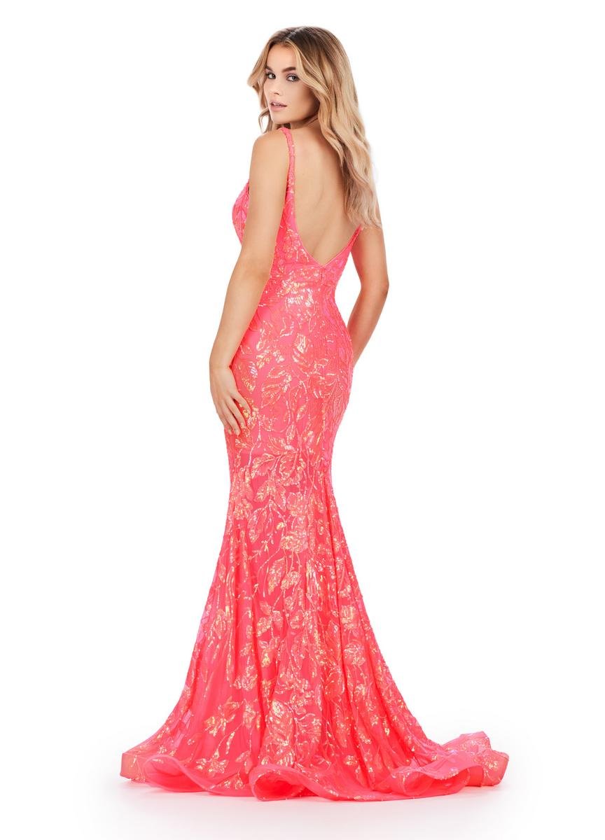 Ashley Lauren 11444 — Neon Coral
