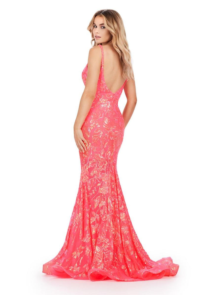 Ashley Lauren 11444 — Neon Coral