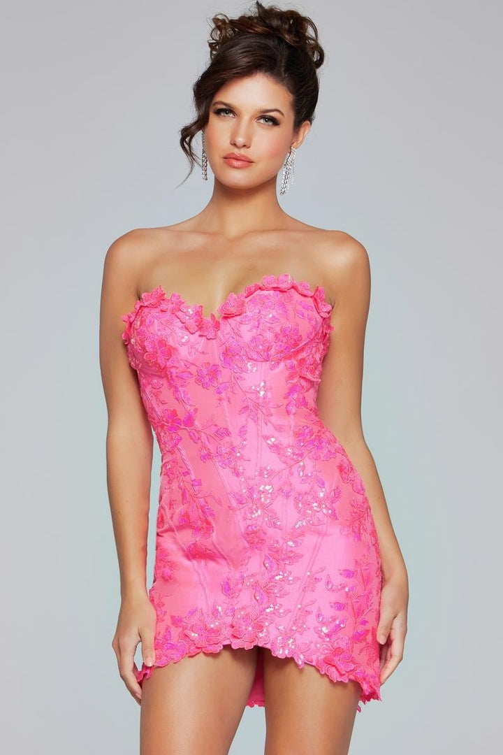 Jovani 40380 — Neon Pink