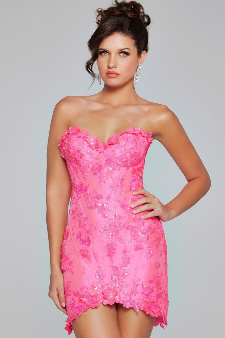 Jovani 40380 — Neon Pink