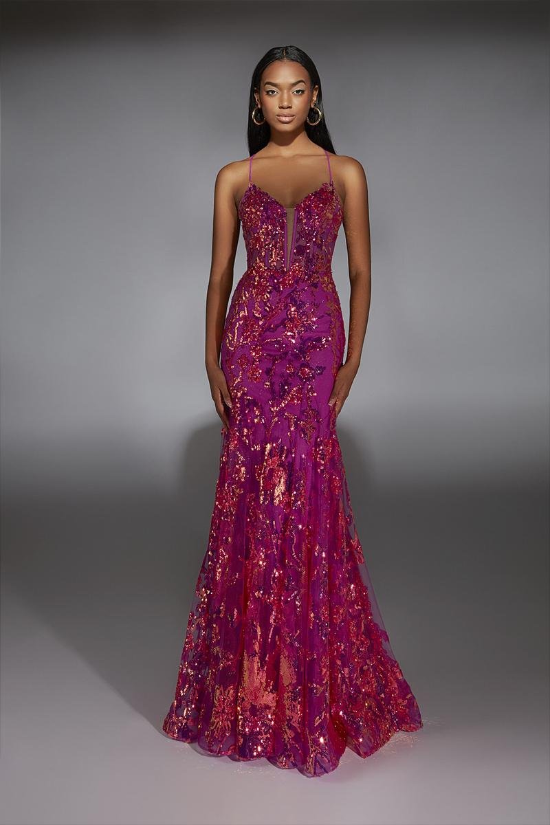 Alyce Paris 61854 — Neon Purple/Pink