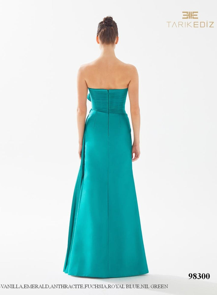 Tarik Ediz 98300 Nil Green Prom Dress