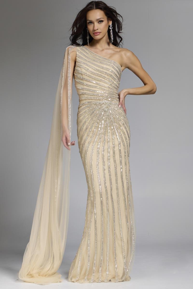 Jovani 23774 — Nude