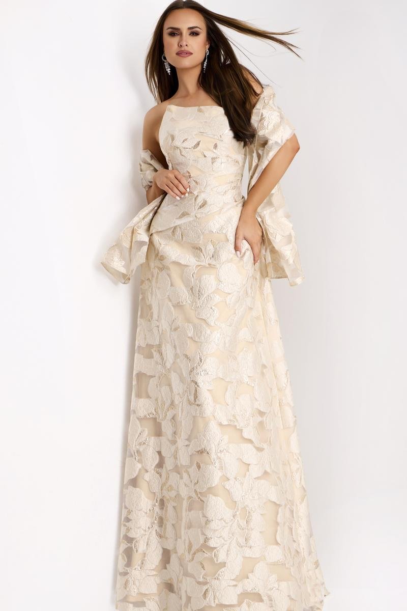 Jovani 44370 — Nude