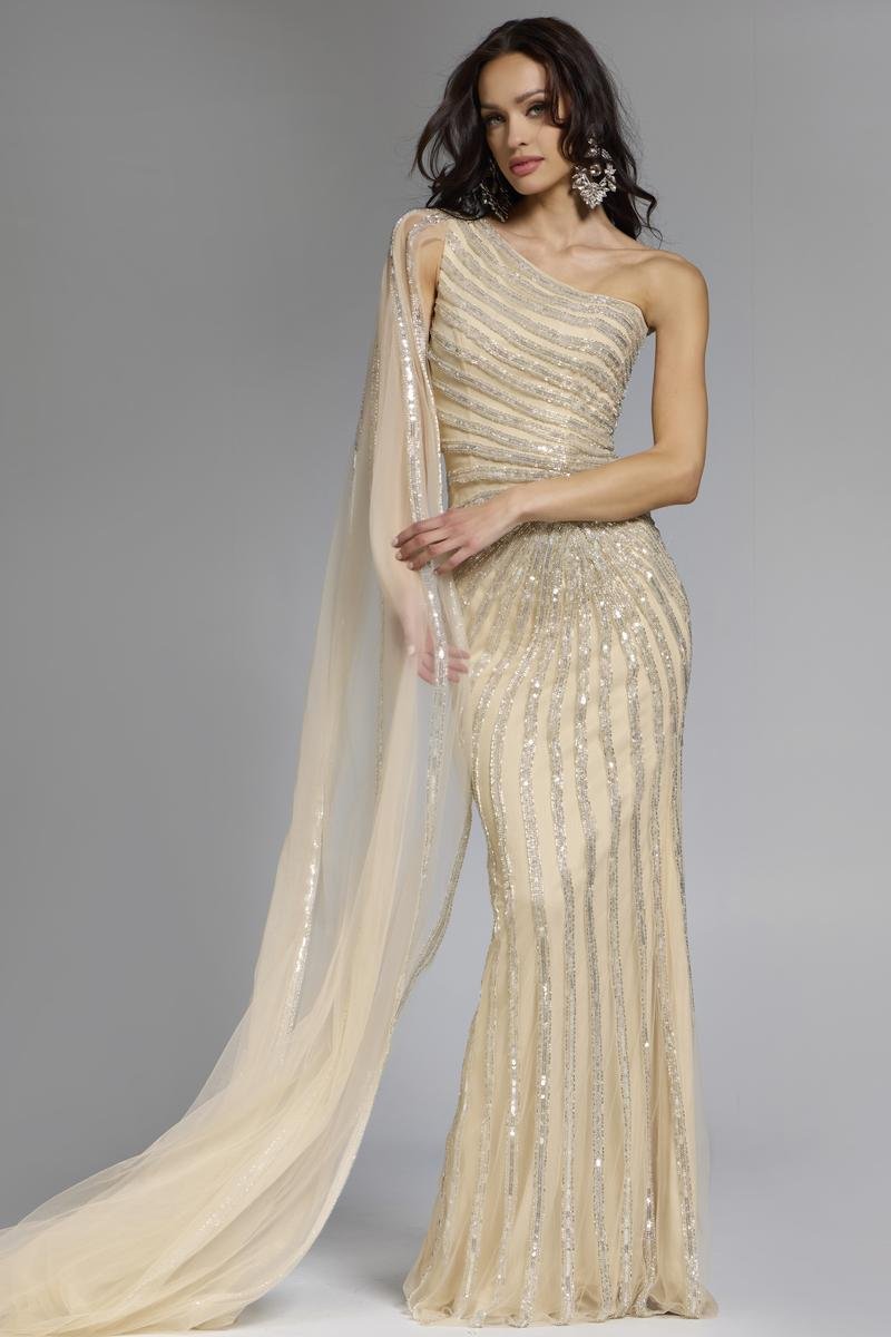 Jovani 23774 — Nude