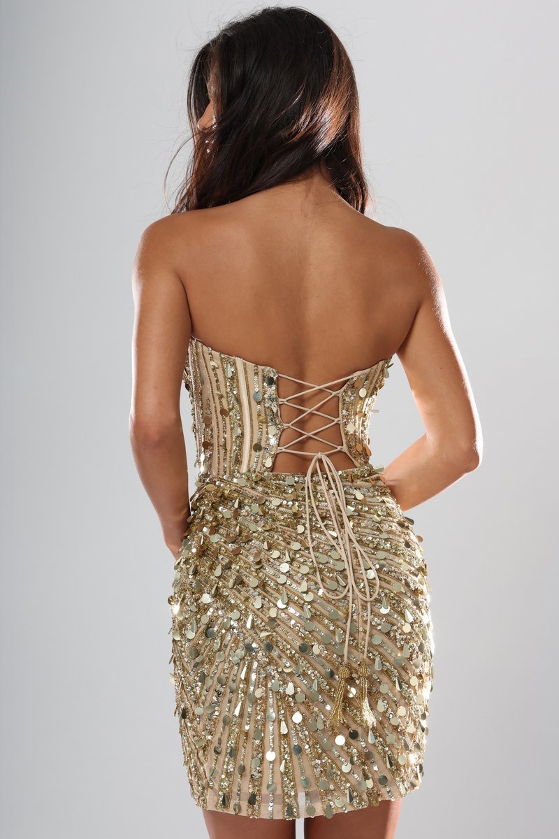 Jovani 53770 — Nude/Gold
