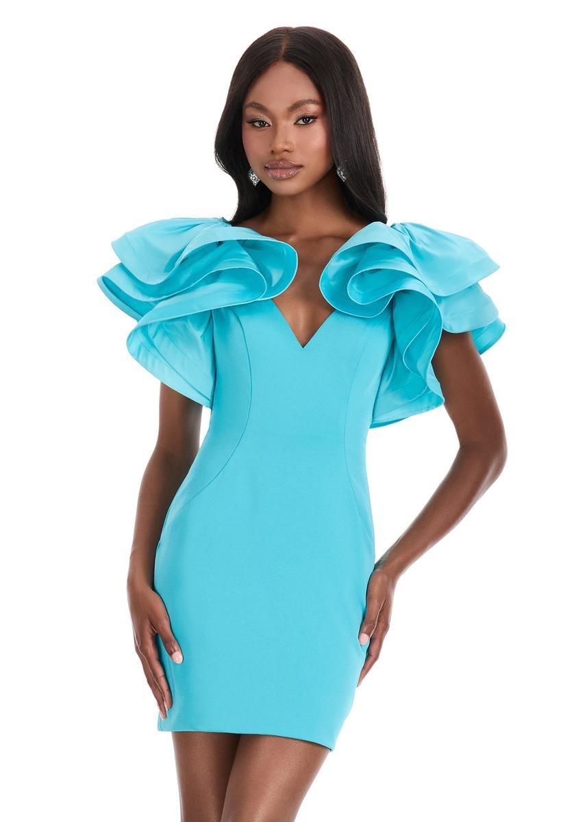 Ashley Lauren 4841 Ocean Prom Dress