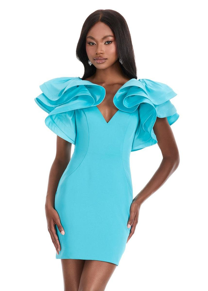 Ashley Lauren 4841 Ocean Prom Dress