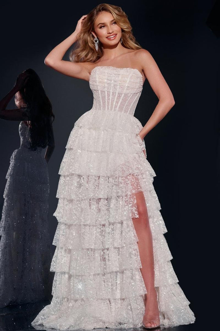 Jovani 40031 — Off White