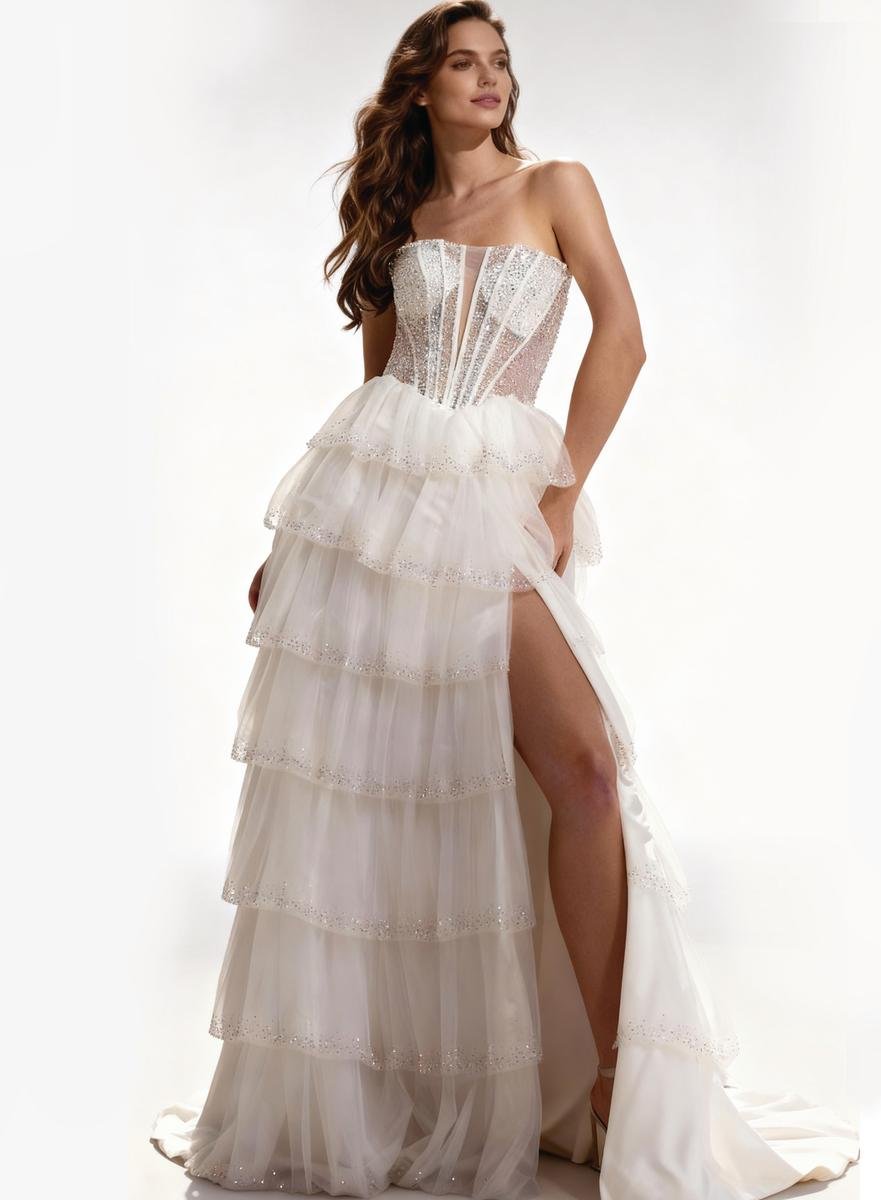 Jovani 47290 — Off White