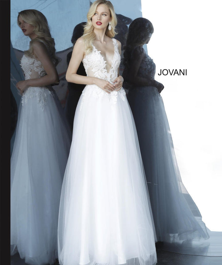 Jovani 67425 — Off White