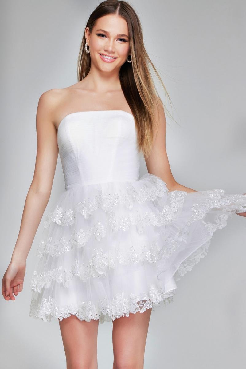Jovani 41150 — Off White