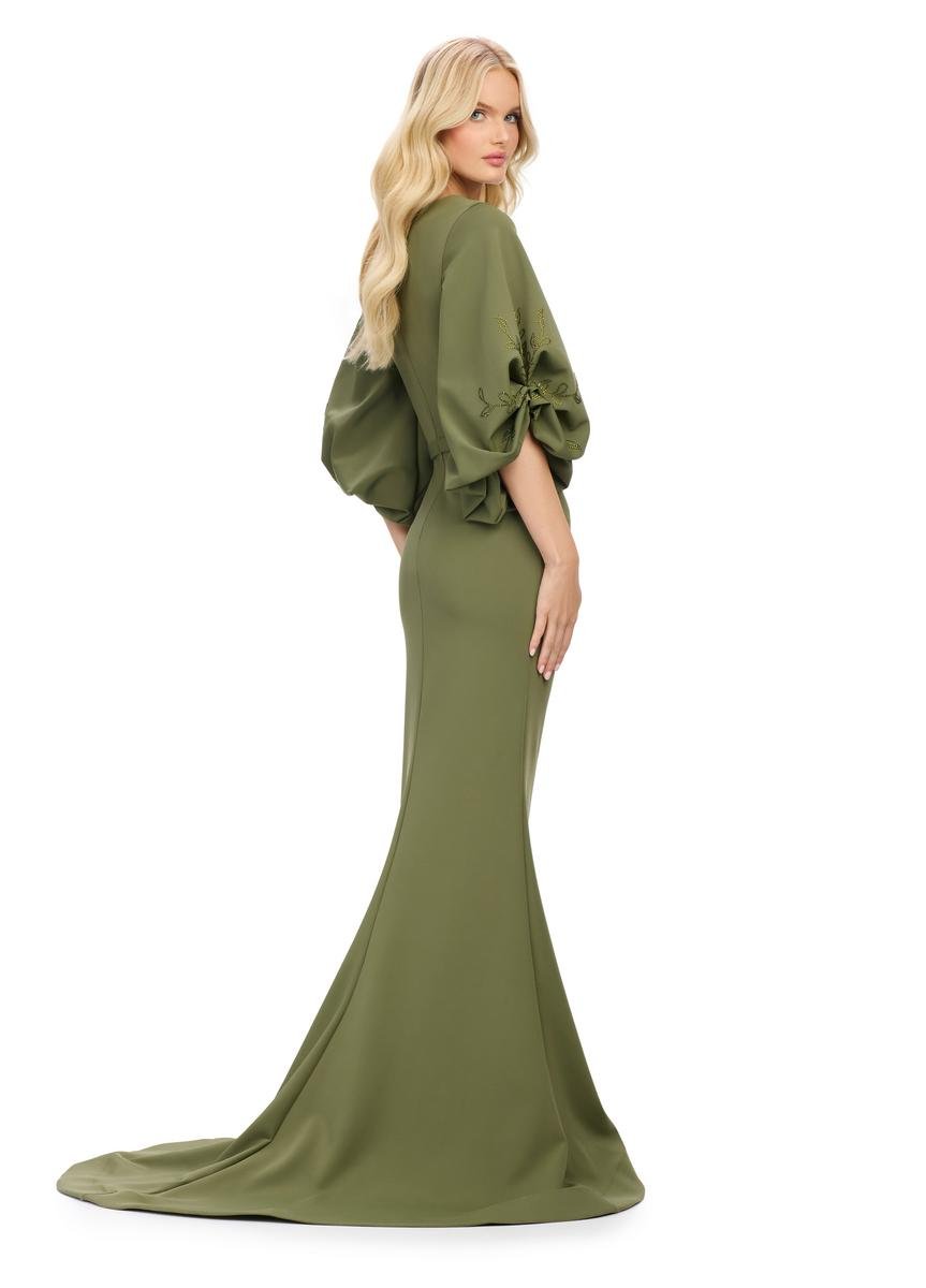 Ashley Lauren 11740 Olive Prom Dress