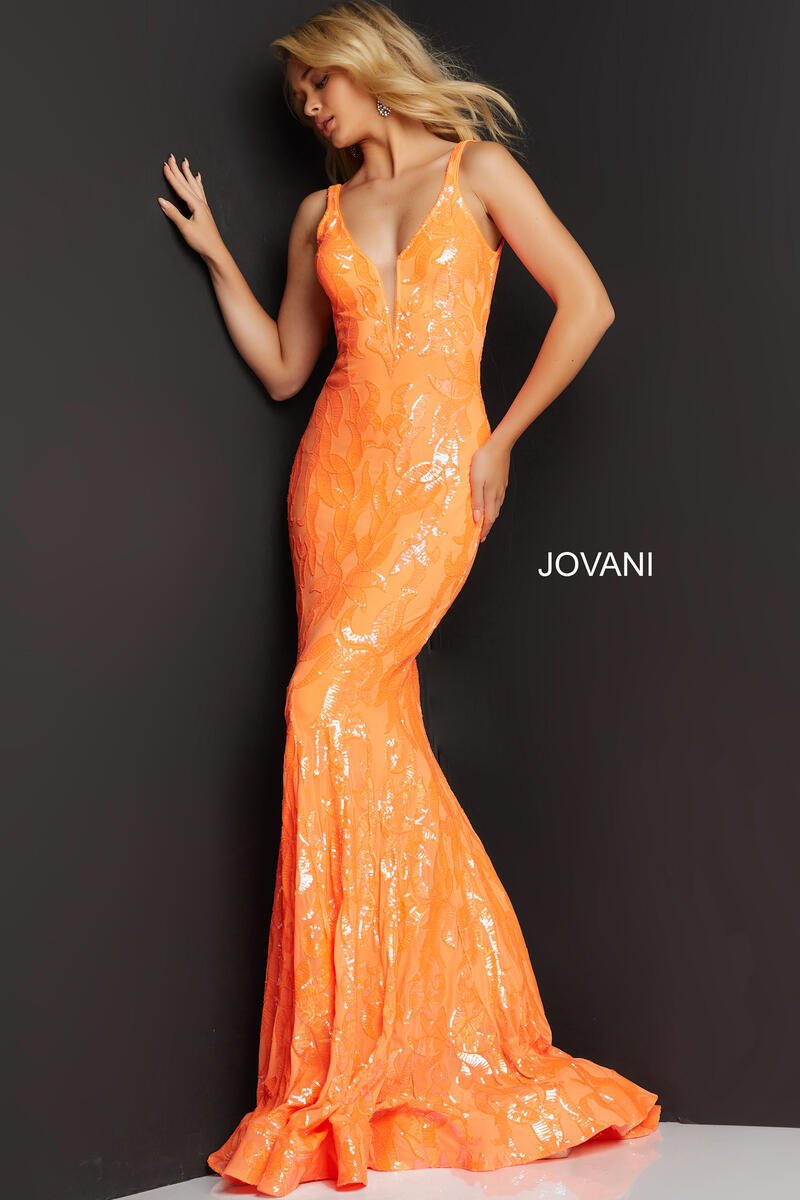 Jovani 3263 — Orange