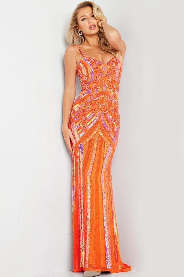 Jovani 38300 — Orange