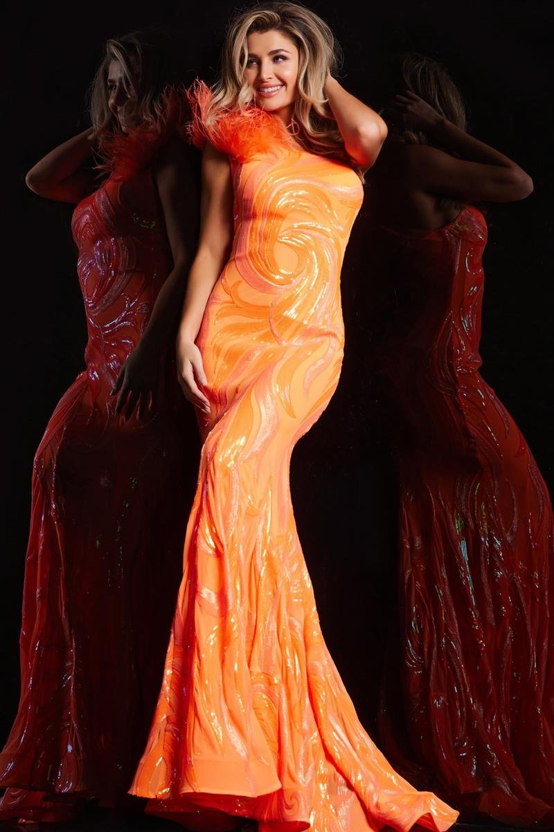 Jovani 32596 — Orange