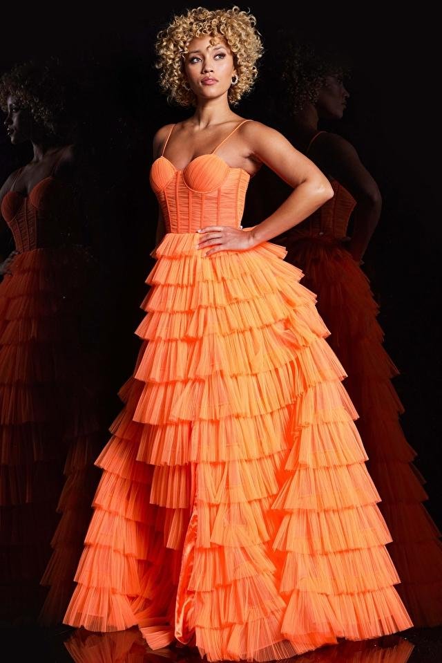 Jovani 38277 — Orange