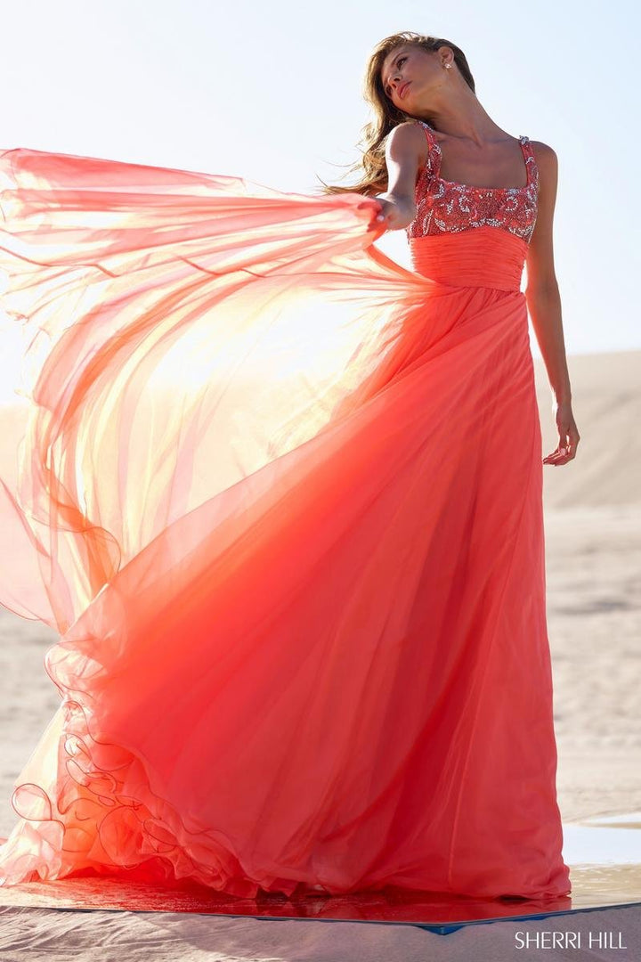 Sherri Hill 56141 — Orange