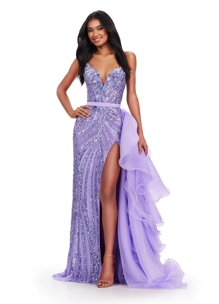 Ashley Lauren 11601 Orchid Prom Dress