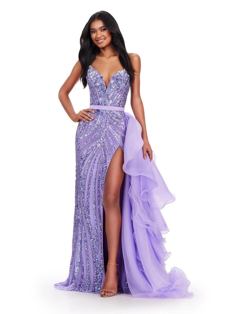 Ashley Lauren 11601 Orchid Prom Dress