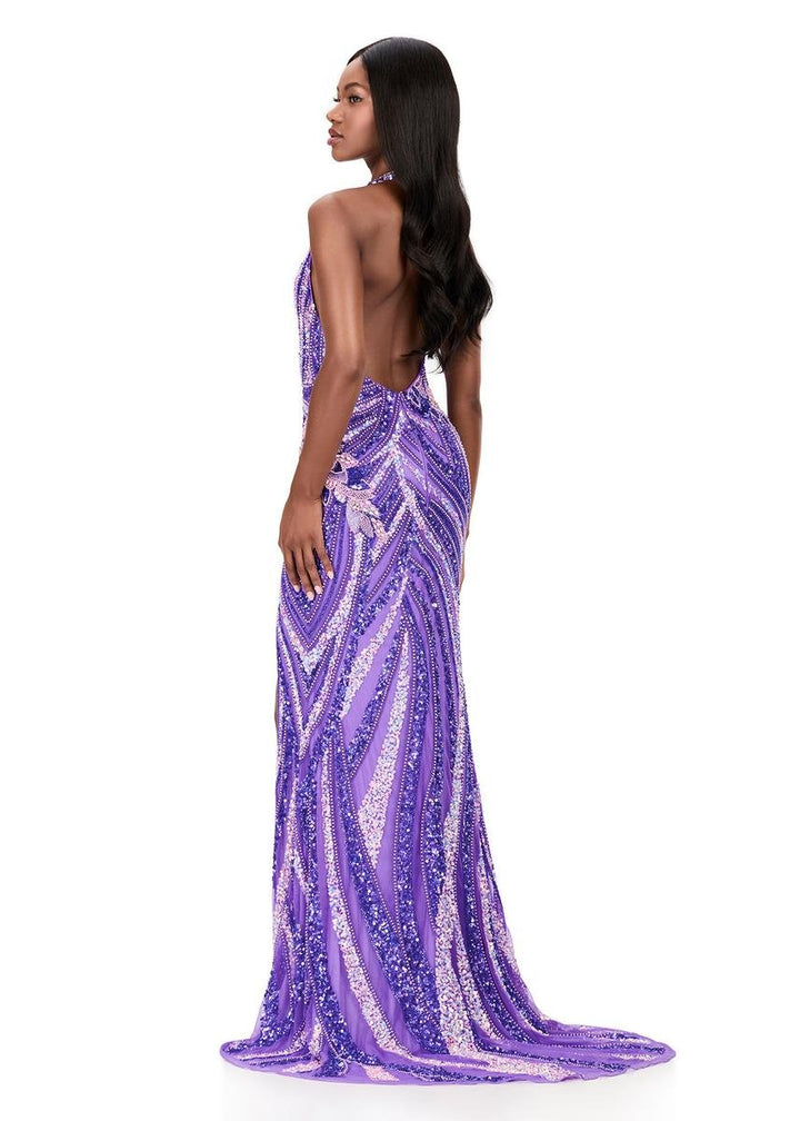 Ashley Lauren 12151 Orchid Prom Dress