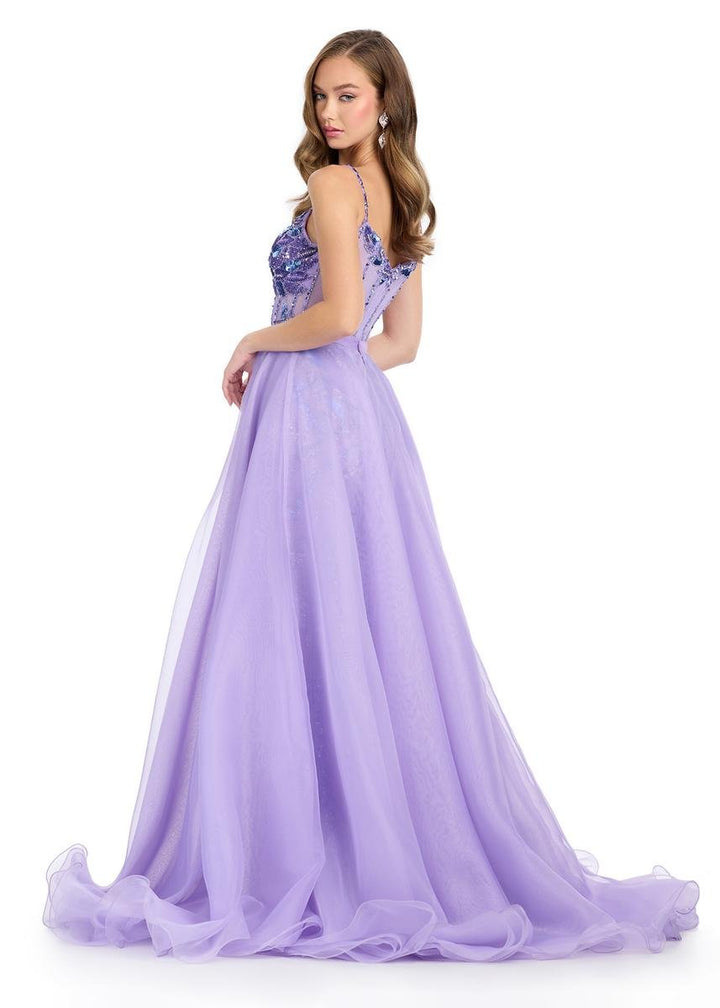 Ashley Lauren 1740 Orchid Prom Dress