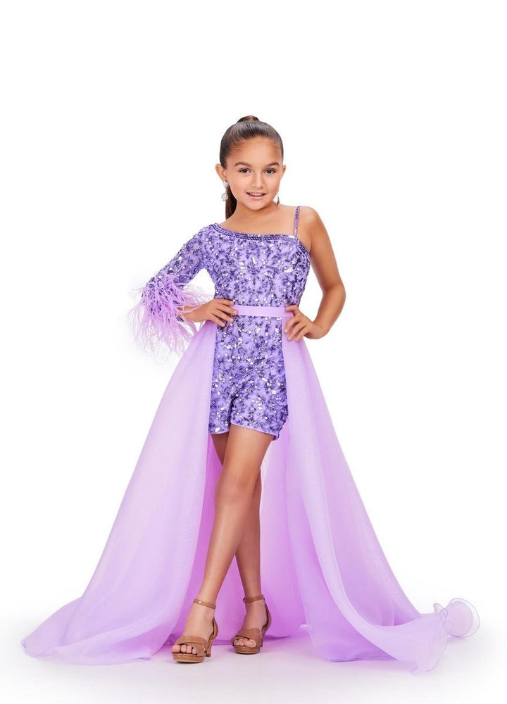 Ashley Lauren 8067 Orchid Prom Dress
