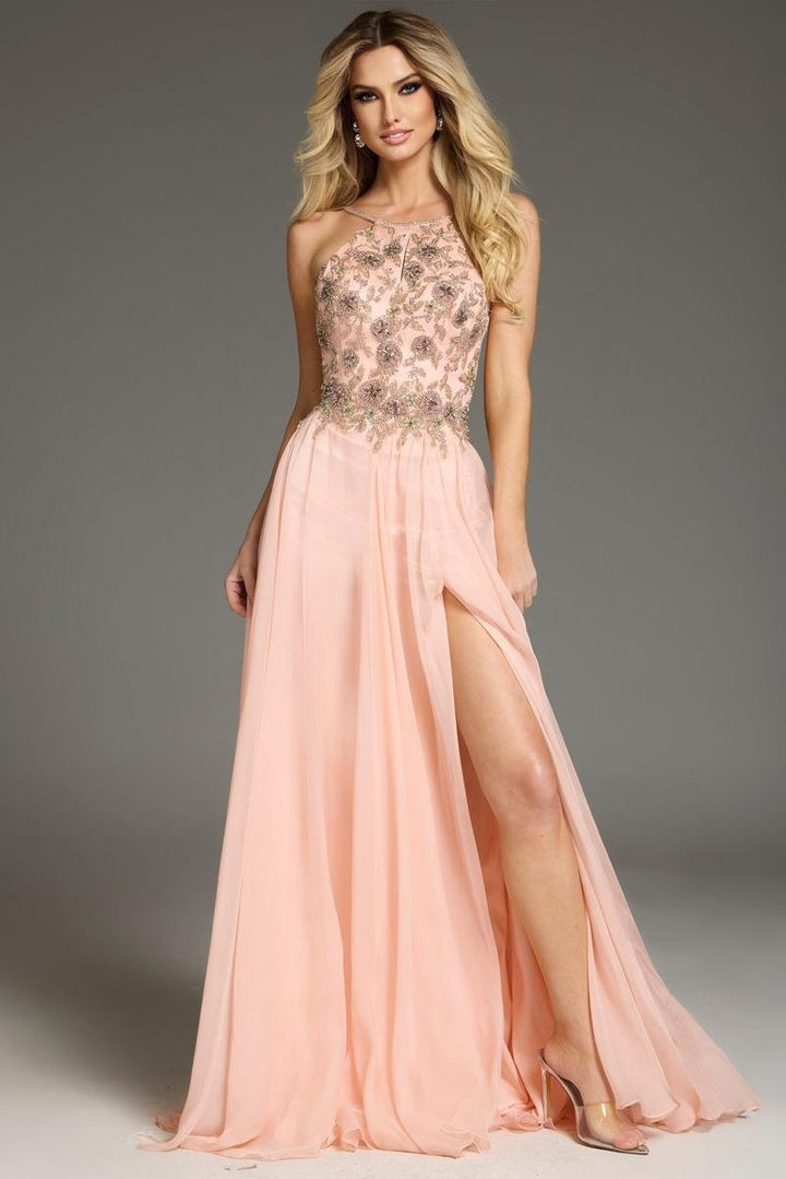 Jovani 38509 — Peach