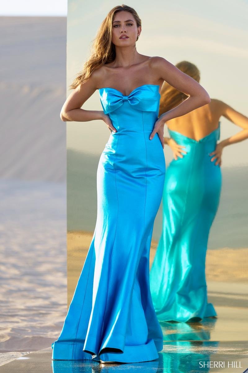 Sherri Hill 56817 Peacock Prom Dress